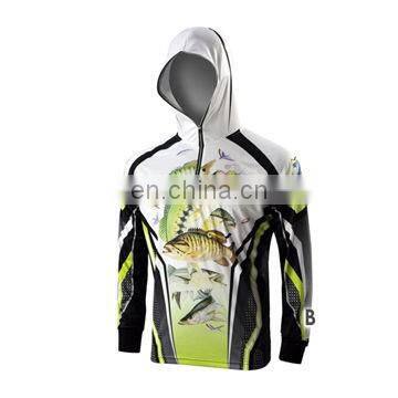 wholesale 100% polyester long sleeve fishing shirts