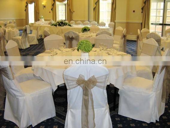 Wholesale Plain Burlap Wedding Chair Tie Backs