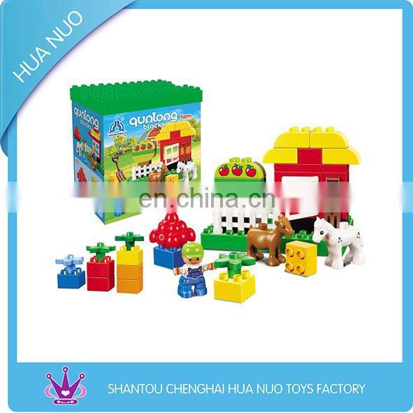 38PCS baby plastic blocks educational toy