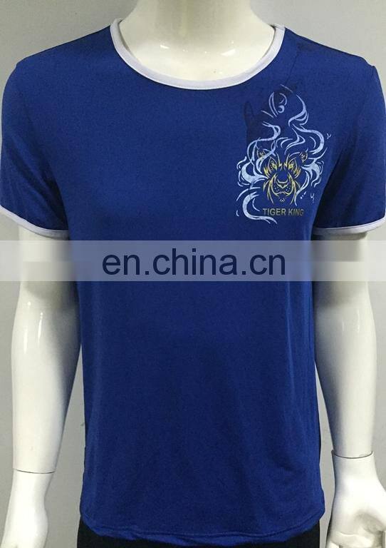 A grade quality T-shirt,Round Neck T-shirt,100% cotton silk screen printing T-shirt, Lady Apparel