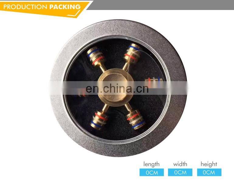 2017 newest hot sale funny metal alloy fingertip spinner for kids