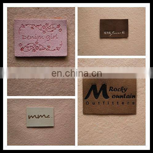 Leather Labels/Woven Label/Rubber Label For Attention