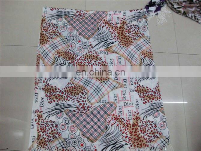 print pashmina shawl Animal Print scarf