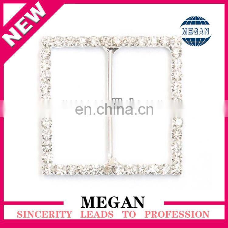 shining rhinestone buckle for wedding invitation card