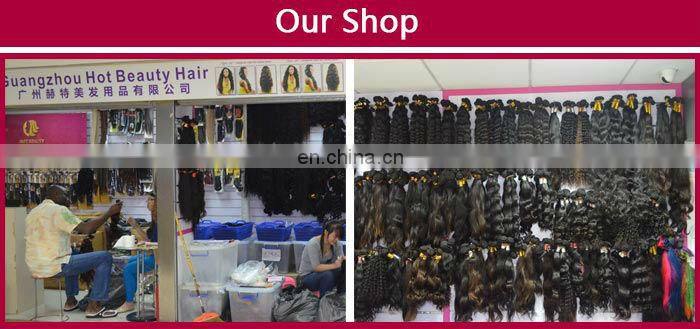100% 16 inch Nail Tip Brazilian Human Hair Extensions
