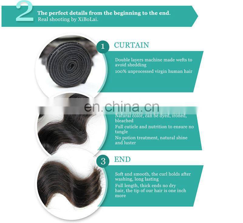 natural body wave cheap virgin peruvian human hair bundles with lace closure dropship remy lace front closure with baby hair
