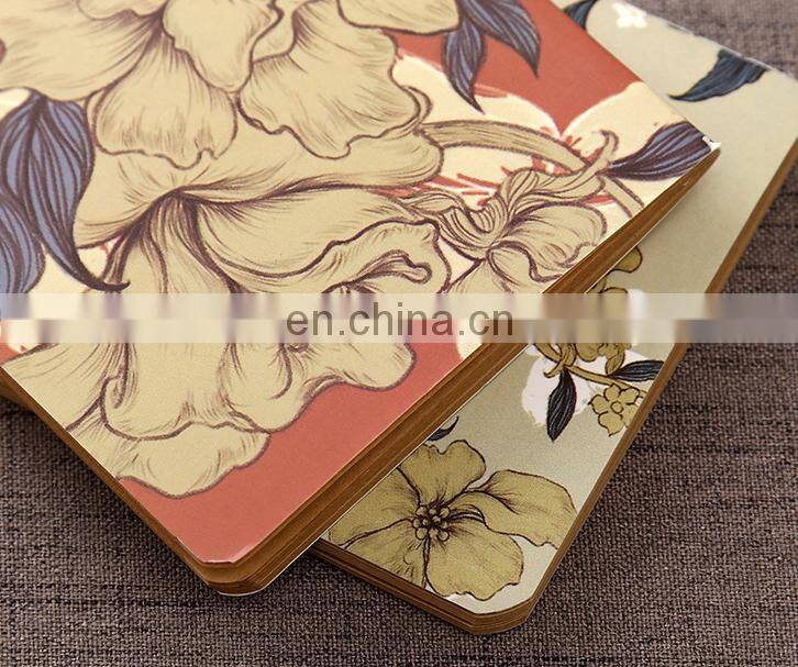 Color Floral Crush Travelers' Notepad Set 4/Pkg