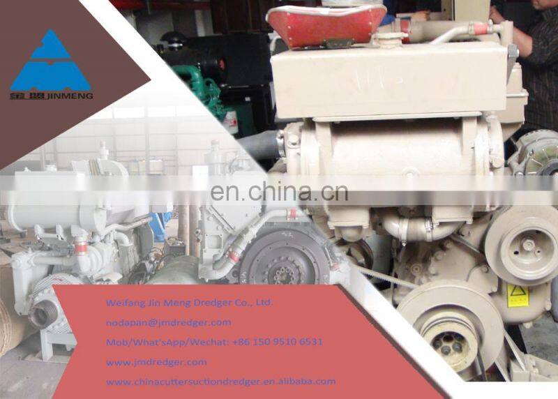 18 inch 600 cbm/h China mini river sand suction dredger with cutter head for soil dredging for sale