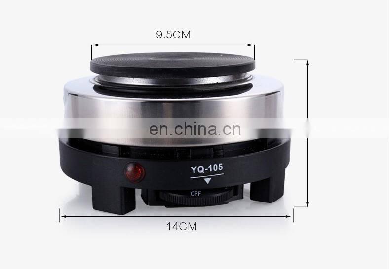 RY-Yq-105 Convenient Wholesale 500W Mini Coffee Stove Mocha Pot Furnace Domestic Electric Heating Tea/Coffee/Soup