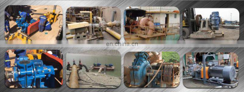 Rubber liner centrifugal slurry pump