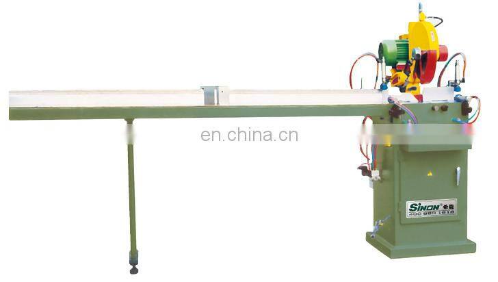 Factory price single head cutting saw for aluminum upvc pvc window