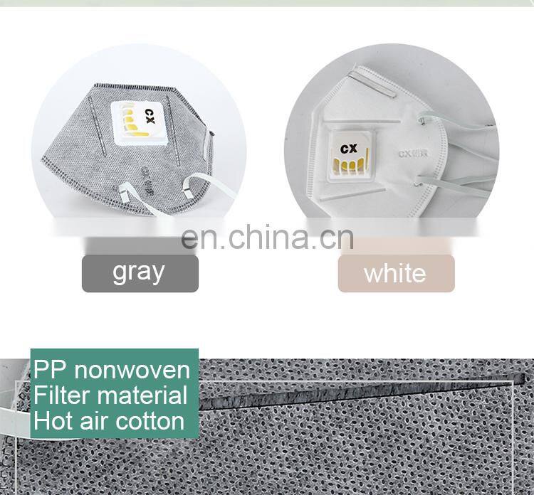Custom Disposable FFP2 Non-woven Breathable Mask Anti-fog Dust-proof Mask