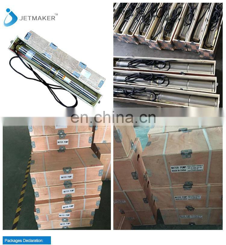 Best Selling High Pressure Dc Solar Pump 48Volt Submersible Water Pump For Irrigation