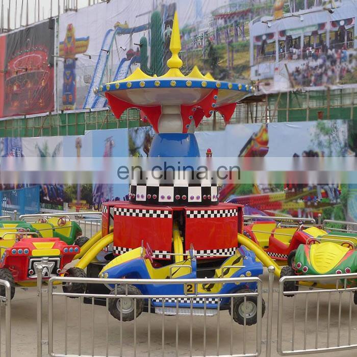 Shopping mall jumping crazy dance car kids rotary bounce car rides for sale