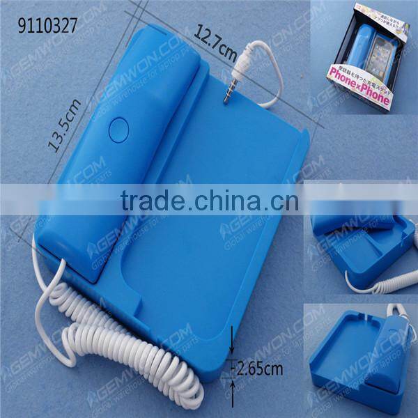 High Quality ! Retro Classic Handset Dock Stand for iPhone 3G 3GS 4 4G 4GS