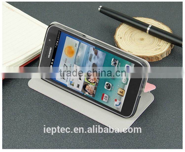 MOFi Case Funda Celular Housing for Huawei G660 , Mobile Handset Coque Leather Flip Back Cover for Huawei Ascend G660