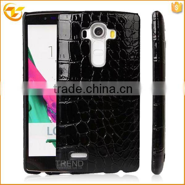 china supplier phone hard back sticker cover case for LG g4