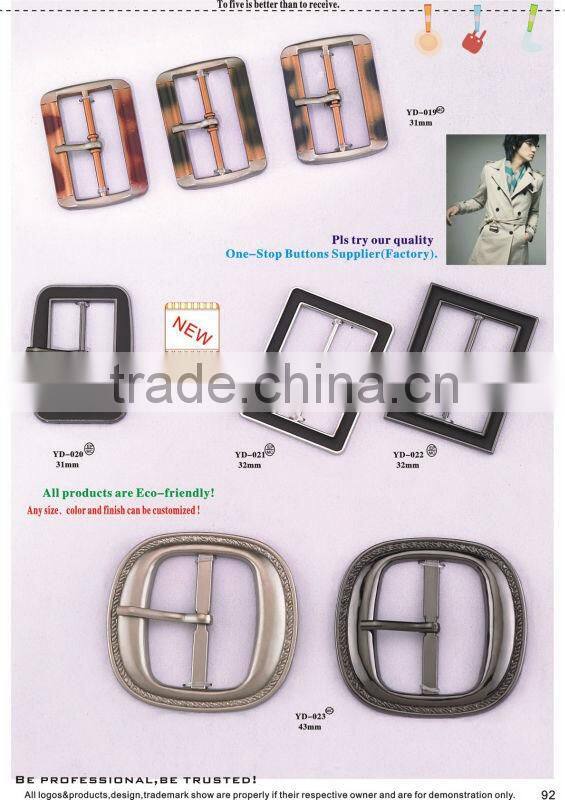 Metal butterfly shape with rhinstone buckle