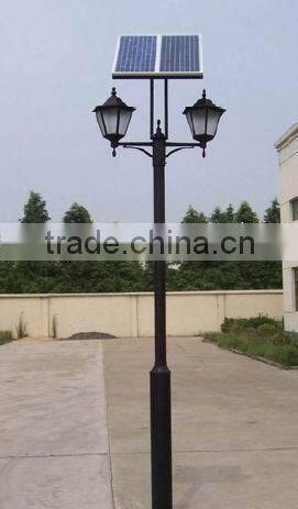 Two LED Lamps Solar Garden Light/Solar Courtyard Light