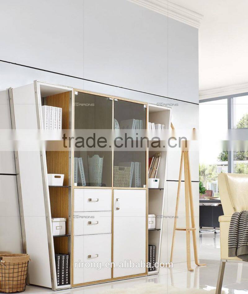 Top oil wax leather 1+1+3 executive office sofa