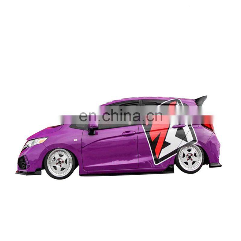 Runde Hot Sale For 14-18 Honda Fit Upgrade To Modified TYPER Large Surround GK5 Upgrade Front Rear Bumper Side Skirt Body Kit