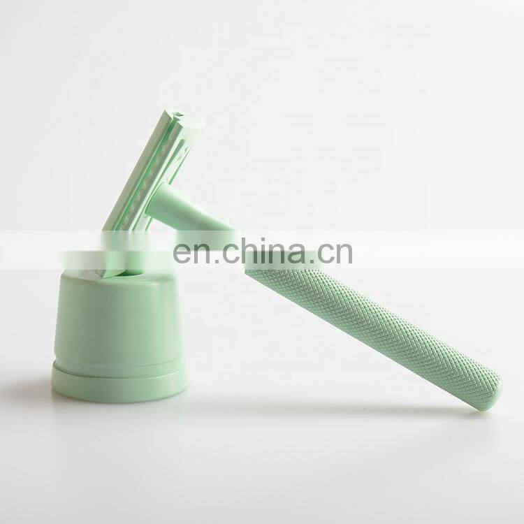 Personal Care Customized Shaving Tool Razor And Stand Shaving Kit With Logo