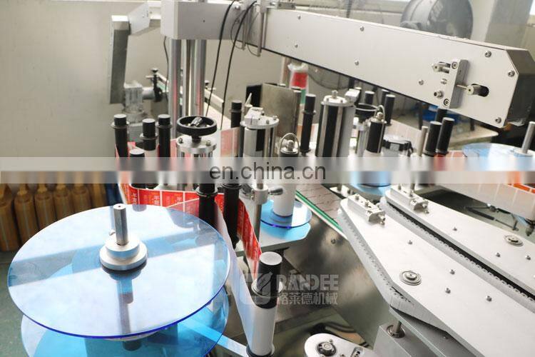 Good automatic flat labeling machine for beer bottle auto labeling machine for pet bottle cups