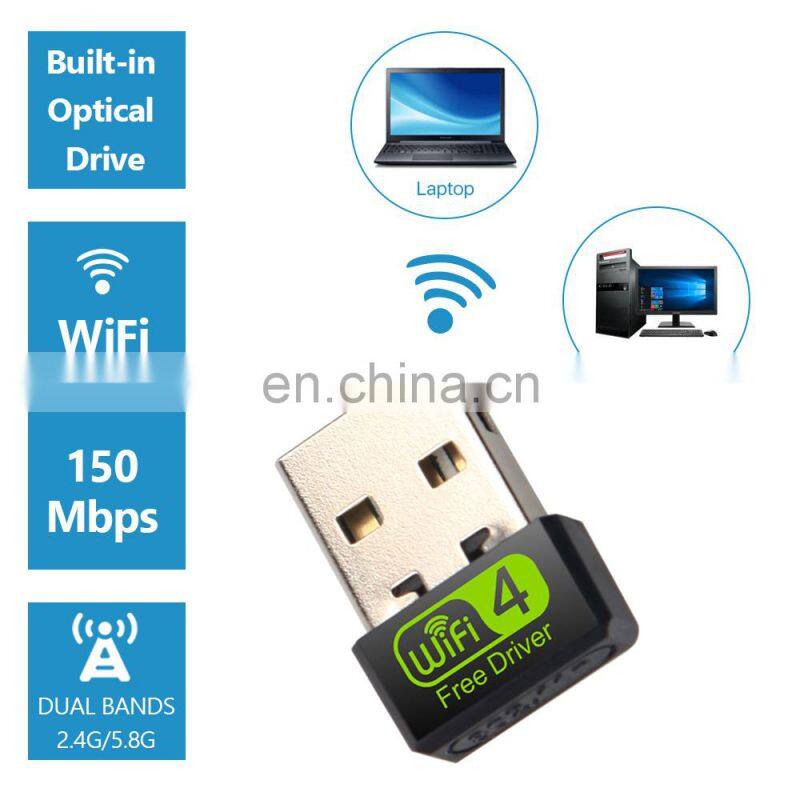 ALLINGE SDS590 Wireless USB Linux WiFi Adapter 150Mbps Mini Wireless Network External Receiver