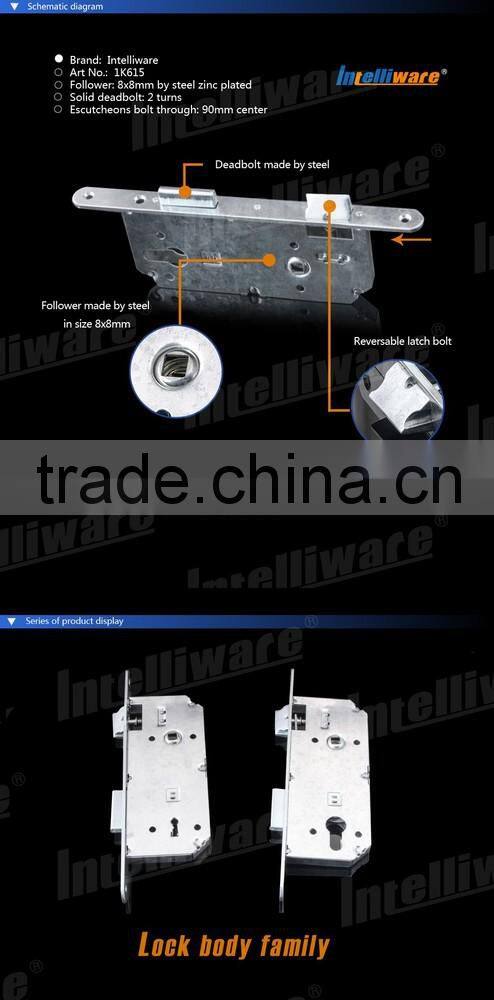 Best sale standard stainless steel plated safety lock for wooden door