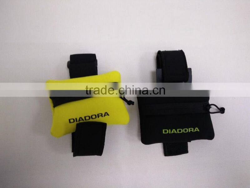 3mm neoprene customied printing logo gifts bag or lanyard with company logo