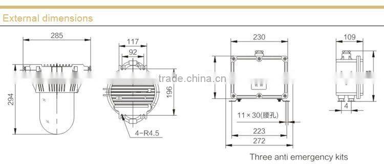 NFE9180 Anti-glare Emergency Ceiling Light