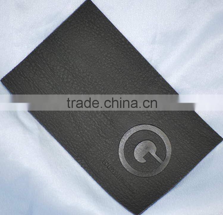 Low price super quality china jeans leather patches