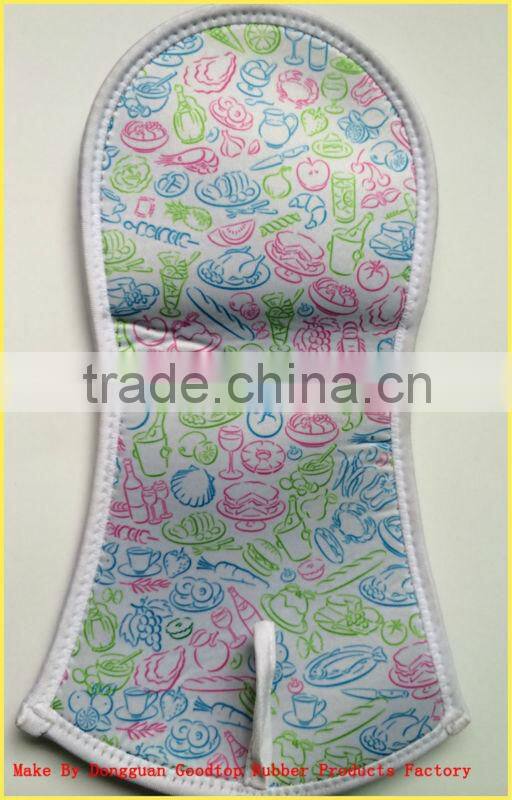 new fashion design neoprene oven glove manufactory in china