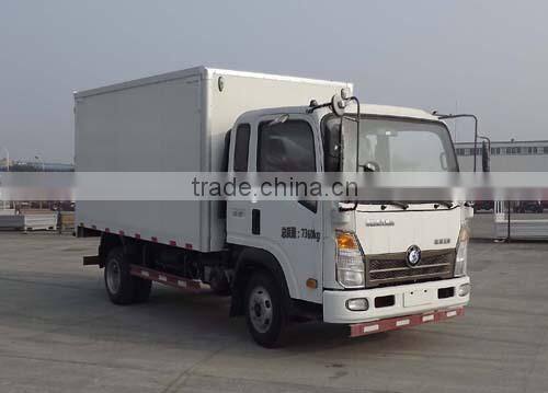 Made in China SINOTRUK CDW van cargo truck/food truck for sale