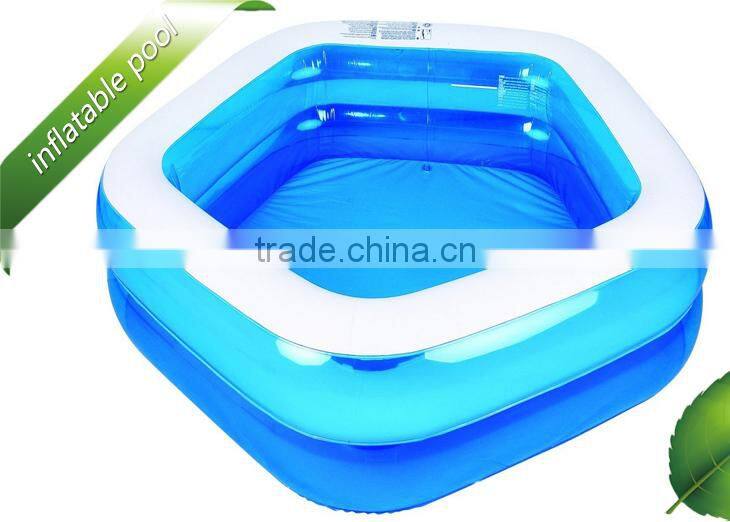 Mini blue inflatable swimming pool toy for fun,inflatable kids pool,outdoor pools
