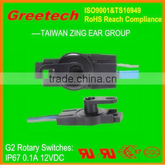 40t85 mini waterproof micro switch, hook lock door switch for 12v car electric kettle