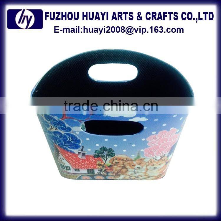 2016 small floral gift basket wholesale , tote storage bag basket