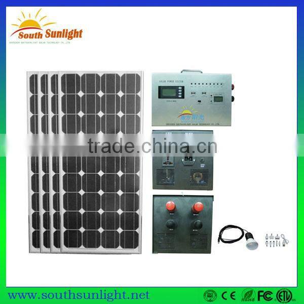 480W Portable solar power system, solar power system for small homes, solar energy system price