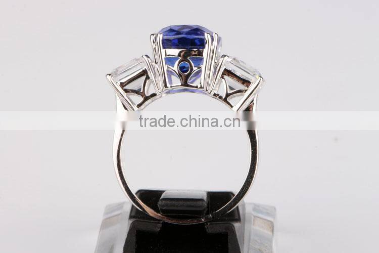 2015 New Design Silver Ring With Hematite