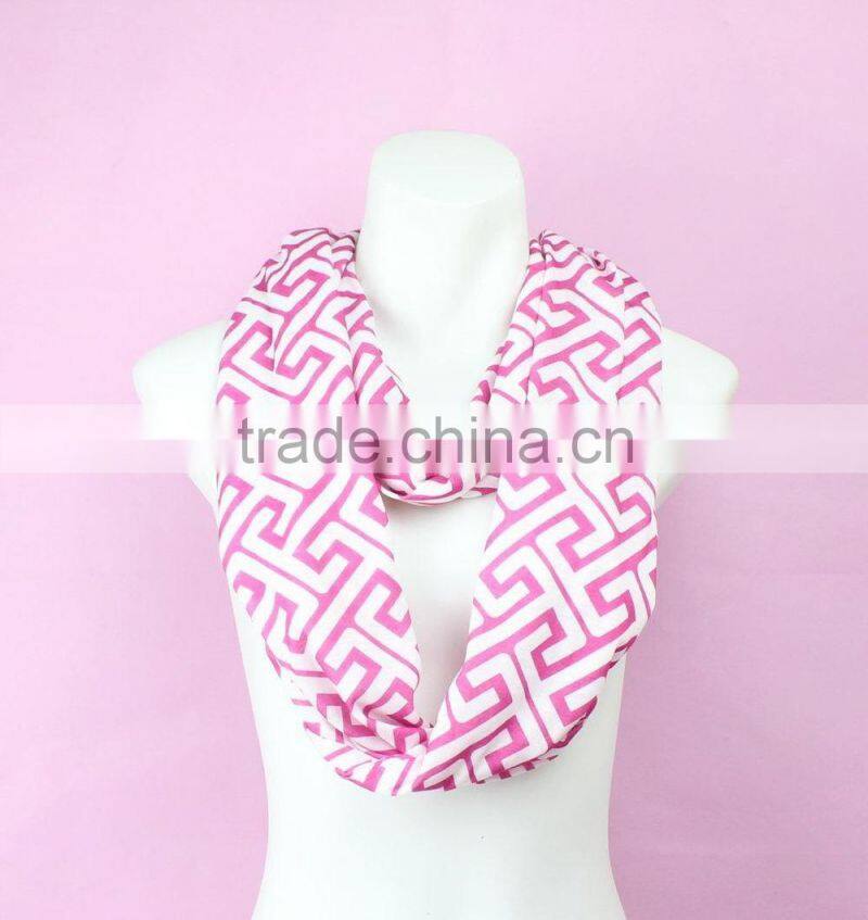Hot Selling Elegant Fascinating Fashion Arab Muslim Lady Infinity Scarf