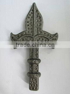 high quality ornamental iron spears and finials