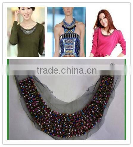 Mixed Colorful Seed Beads Handmade Collar -- H1412052