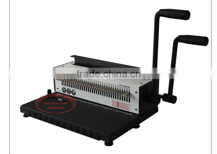 Manual perfect binding machine