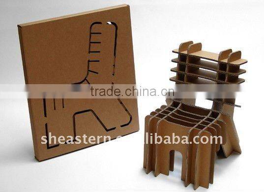 unique cardboard paper chair