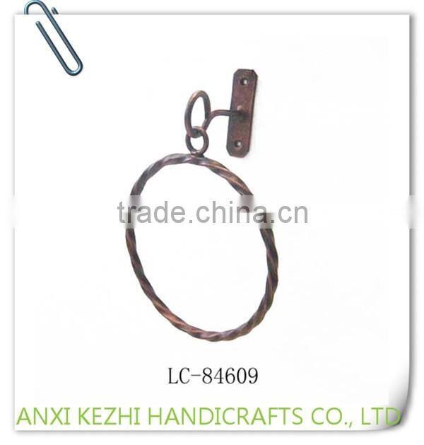 LC-84609 Wholesale House hotel bathroom metal accessories wall mounted towel ring