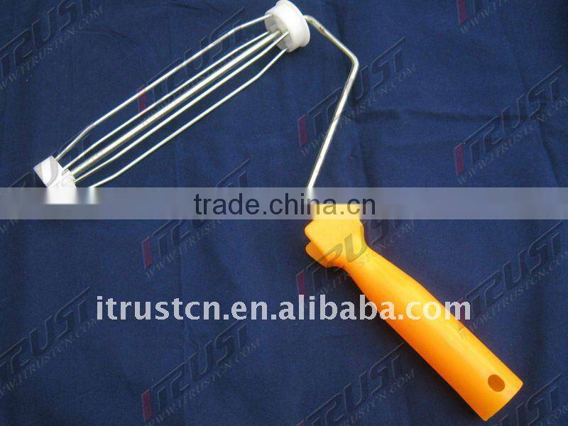 paint roller frame with plastic handle