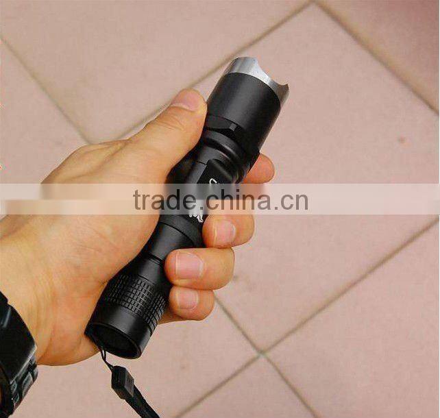 UltraFire C1 MC-E 3-Mode Warm White LED Flashlight with Stainless Steel Head (1 x 18650)