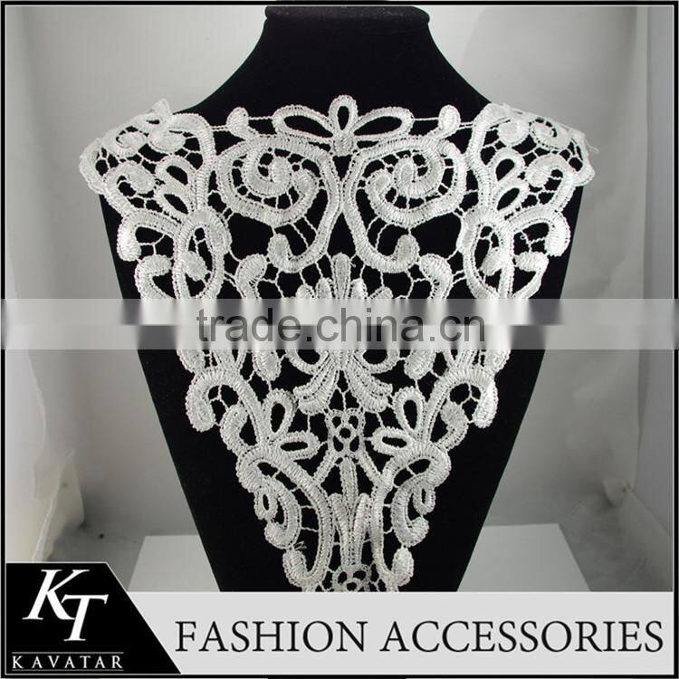 Hot Product Battenburg Lace Border Trim for Garment Trimming Collar
