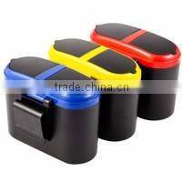 color environment car internal littering garbage can