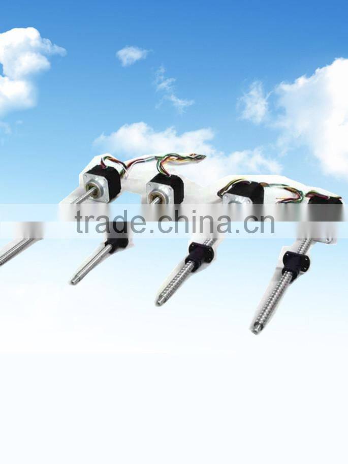 non-captive shaft motor step motor lead screw acme motor with shaft Tr8*8 ,3d printer for in and cnc glass hobbyist